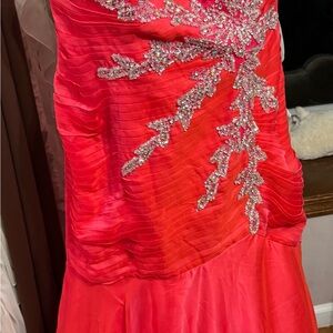 Mac Duggal Vibrant Red Dress